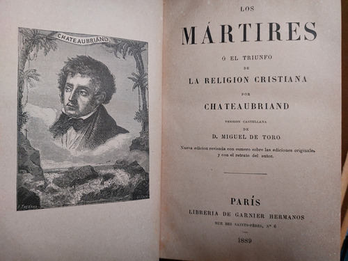 Los Martires -triunfo De La Religion Cristiana-chateaubriand