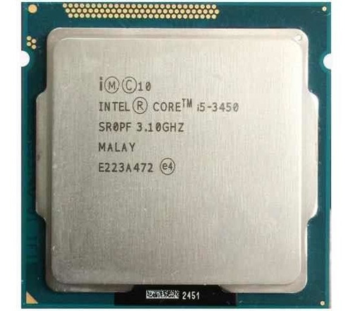 Procesador Intel Core I5 3450 Hasta 3.50ghz