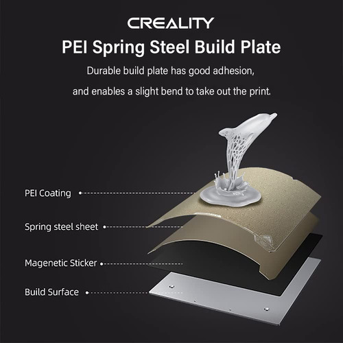 Oficial Ender 3 S1 Pro Pei Sheet 235 X 235 Mm Ender 3...