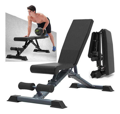 Banco De Pesas Banco Ajustable Equipo De Fitness Bancos Con