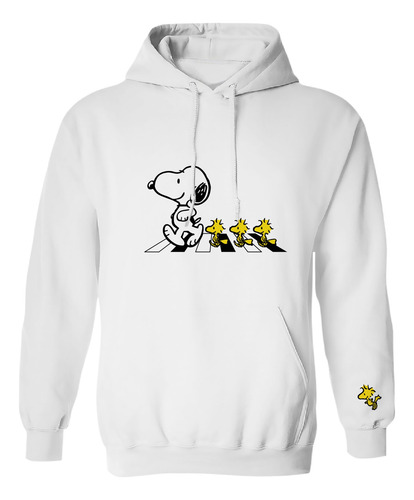 Sudadera Snoopy Y Woodstock Caminando