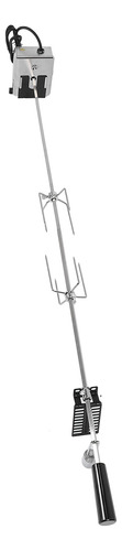 Kit De Churrasqueira Elétrica Universal Rotisserie 304