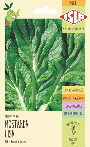 Sementes De Mostarda Lisa 920 Sementes