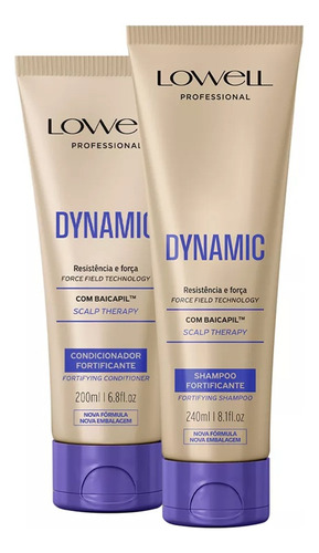 Kit Shampoo + Condicionador Dynamic Scalp Therapy Lowell