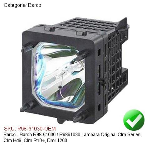 Lampara Barco R98-61030 Clm Series Hd8/r10+/dml-1200