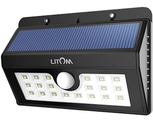 Lampara Led Con Panel Solar, Mxsrl-001, Blanco Frío, 1.32w,