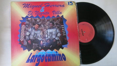 Vinyl Vinilo Lp Acetato Miguel Herrera Negrito Villa Largo C
