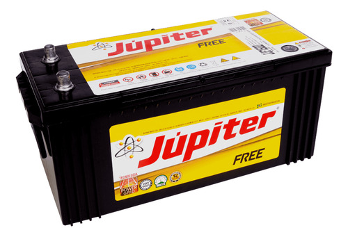 Bateria Automotiva Júpiter 150ah 12v Selada Com Prata