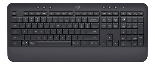 Teclado Bluetooth Signature K650 Ergonómico Negro Logitech