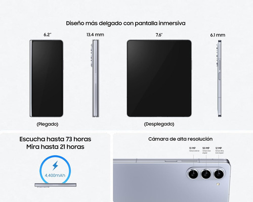 Samsung Galaxy Z Fold5 512gb Negro (Reacondicionado)