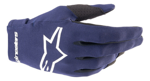 Luva Alpinestars Radar Azul Trilha Moto Cross Motocross Cor Azul-marinho Tamanho 2XL/3G