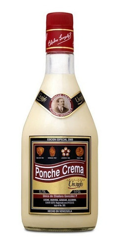 Ponche Crema Licor Botella 0.75 Ml 