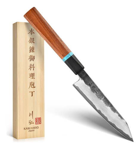 Cuchillo Utilitario Japonés De Acero Inoxidable 5 Pulgadas P