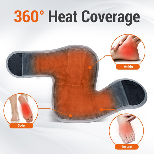 Almofada De Aquecimento De Pés Comfytemp Para Alívio Da Fasc