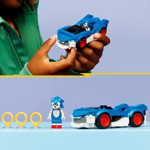 Lego Sonic The Hedgehog Relâmpago Velocista 77117 -126 Peças