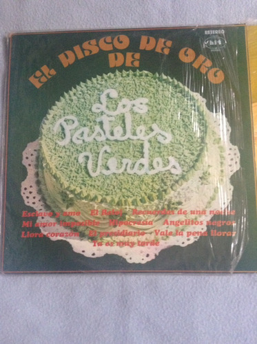 Lp Los Pasteles Verdes El Disco De Oro