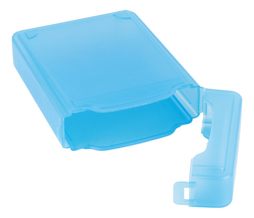 Carcasa Rígida Azul Antiestática Disk Storage 3.5 Hdd Ssd