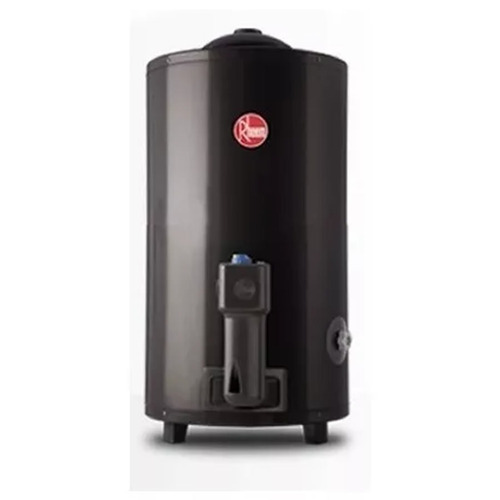 Termotanque a gas natural Rheem AEE TGNP080RH gris oscuro 80L
