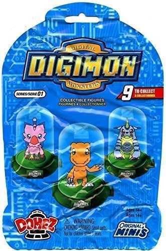 Digimon Serie 1 Domez Bolso Ciego Figura