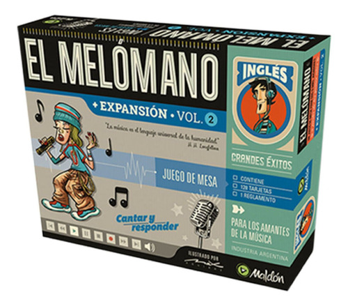 Juego De Mesa Melomano Expansion Vol 1 Ingles
