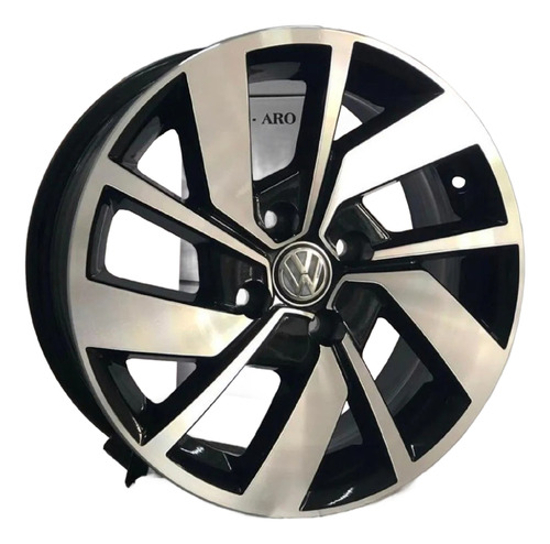 01 Roda Vw Gol Voyage Up Aro 14 4x100 (1 Unidade)+bico S19