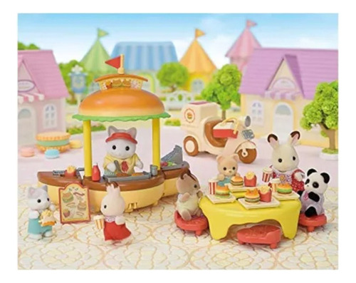 Sylvanian Families / Ternurin Gato Carro De Hamburguesas2024