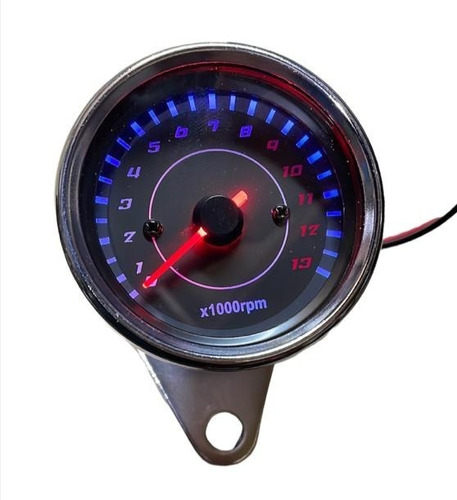 Reloj Tacometro Cuenta Vueltas 13000 Rpm Cafe Racer Univ.