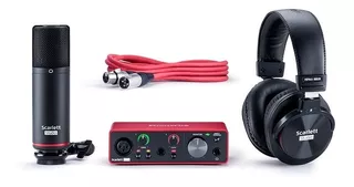 Kit De Grabación Focusrite Scarlett Solo Studio Pack 3 Gene