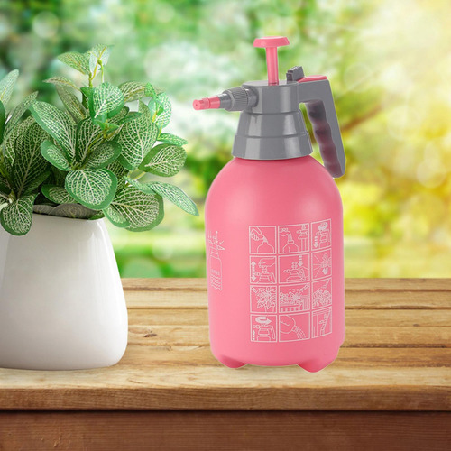 Bomba Portátil Para Jardim E Gramado, Pulverizador 2l Rosa