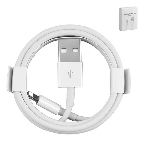 Cable Carga Y Datos Compatible Con iPad, iPhone Lightning 2m