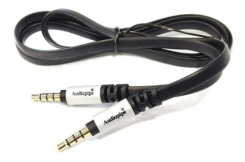 Cable Auxiliar Audio Estéreo 3.5mm Plug A Plug Audiopipe