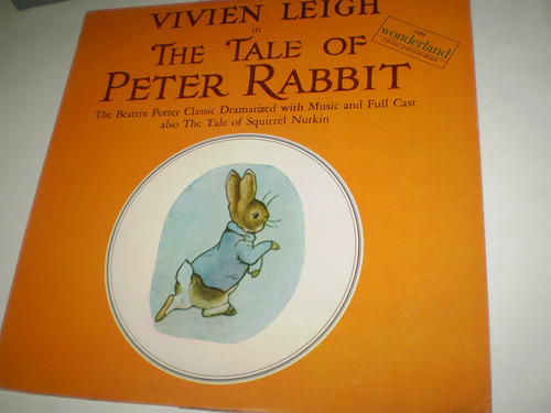 Disco Beatrix Potter Peter Rabbit Cuento Vivien Leigh Lp 