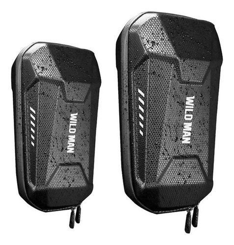 Bolsa De Manillar De Bicicleta De 2 Piezas Bolsa Impermeable