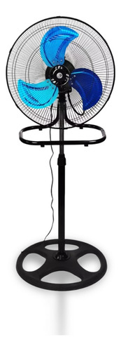 Ventilador De Piso 3en1 Metal 18pulgadas 3 Aspas Oscilante