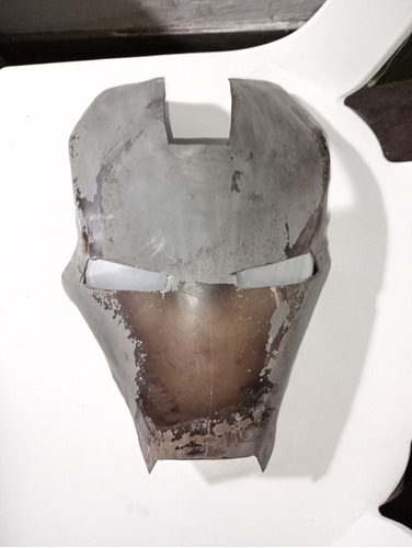 Mascara De Metal Artesanal De Ironman