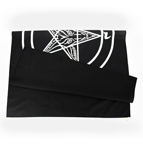 Bandera Leviatán Cruz Satánica Ritual Satanás 1.5mtsx 0.9mts