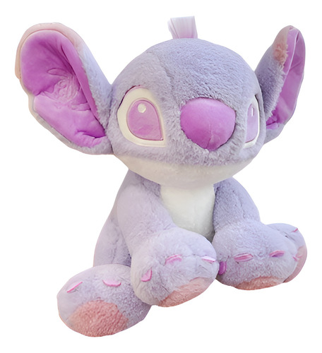 Peluche Stitch Lila 25 Cm Bordado Premium 