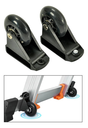 Ruedas Niveladoras De Escalera, Accesorios De Carro,