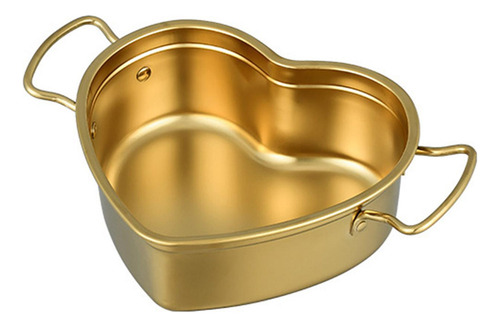 Cacerola Compatible Con Salsa En Forma De Corazón De S Oro