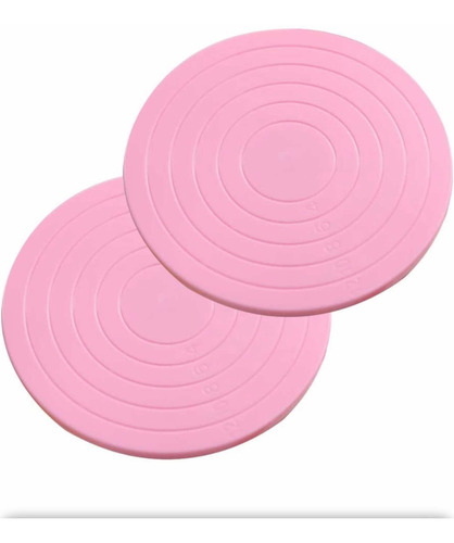 Plato Giratorio Y Punzón Para Decorar Cookies