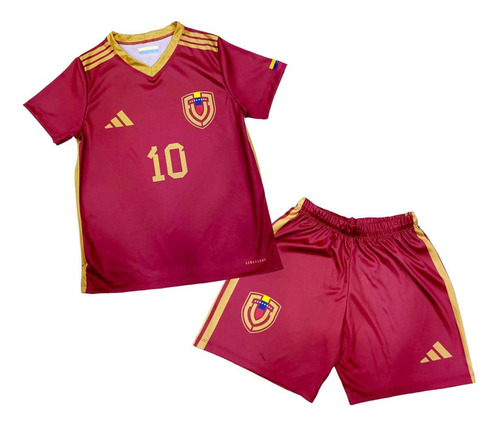 Uniforme Para Niños Fútbol Venezuela La Vinotinto