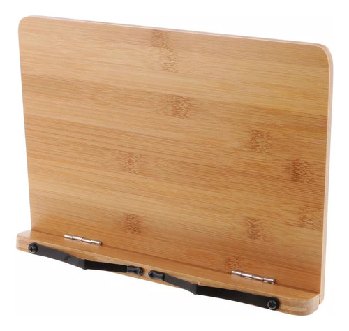 Soporte Para Libro Bambú Tablet Ipads Book Holder Atril De