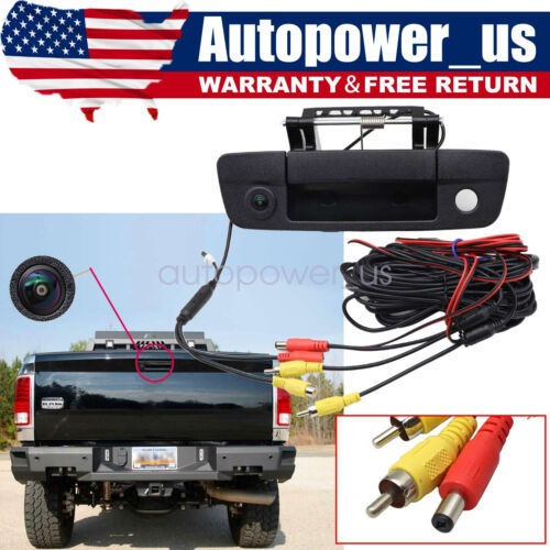 Rear Tailgate Handle View Backup Camera For Dodge Ram 15 Tta