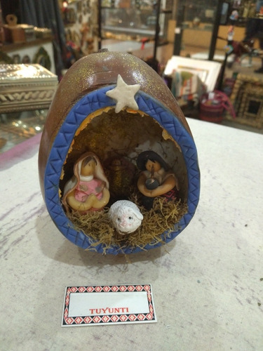 Pesebre De Calabaza.galería Larreta.