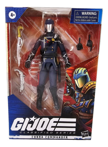 G.i Joe Classified Series Cobra Commander - Comandante Cobra