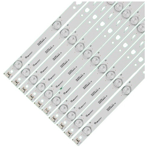 Kit De 10 Tira De 6 Led Hyundai Hyled-55uhd2 57.2cm 3v