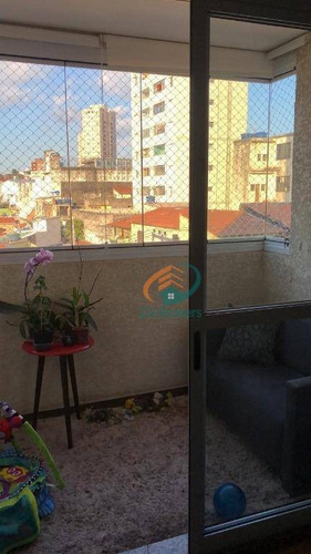 Apartamento Com 3 Dormitórios À Venda, 86 M² Por R$ 525.000,00 - Vila Rosália - Guarulhos/sp - Ap1876