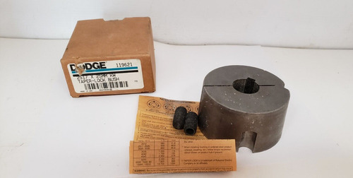 Dodge 119621 Taper Lock Bushing, 2517 X 25mm Kw, Nib Ccs