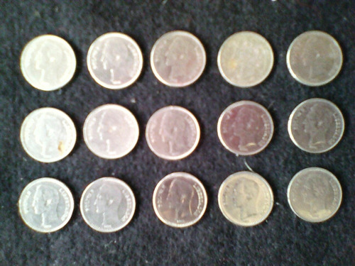 Monedas De Colección De 25 Centavos Año 1987