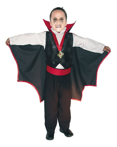 Disfraz De Dracula  Para Niños 